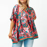 Dial It In Babydoll Top In Pink Curves Image - 1