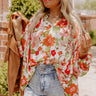 Sunset Situation Shift Top In White Curves Image - 1