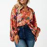 Sunset Situation Shift Top In Copper Curves Image - 1