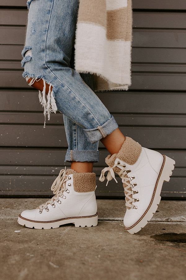 The Montana Boot in White Image - 5