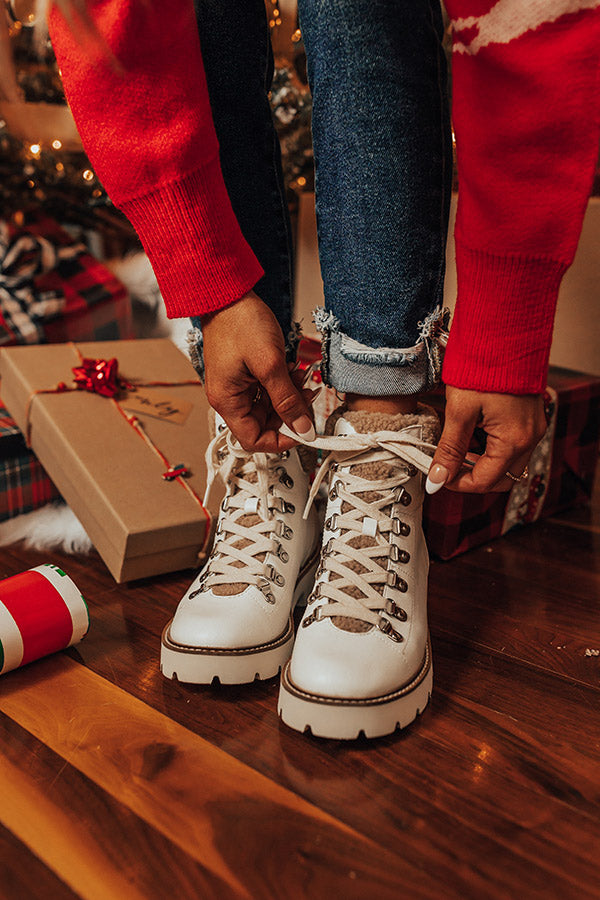 The Montana Boot in White Image - 2