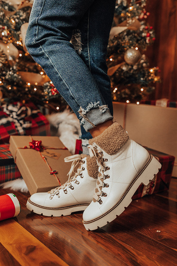 The Montana Boot in White Image - 3