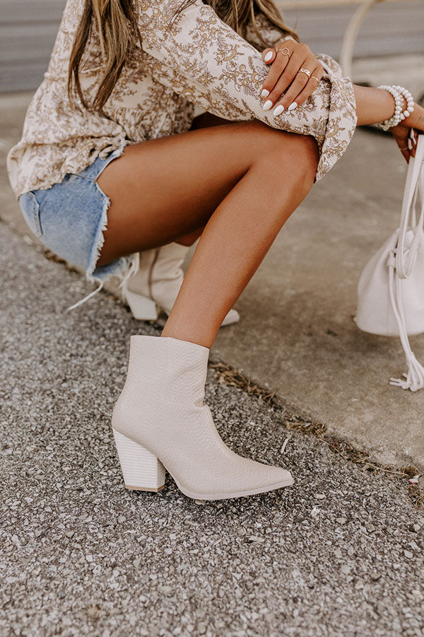The Gentry Faux Leather Boot
