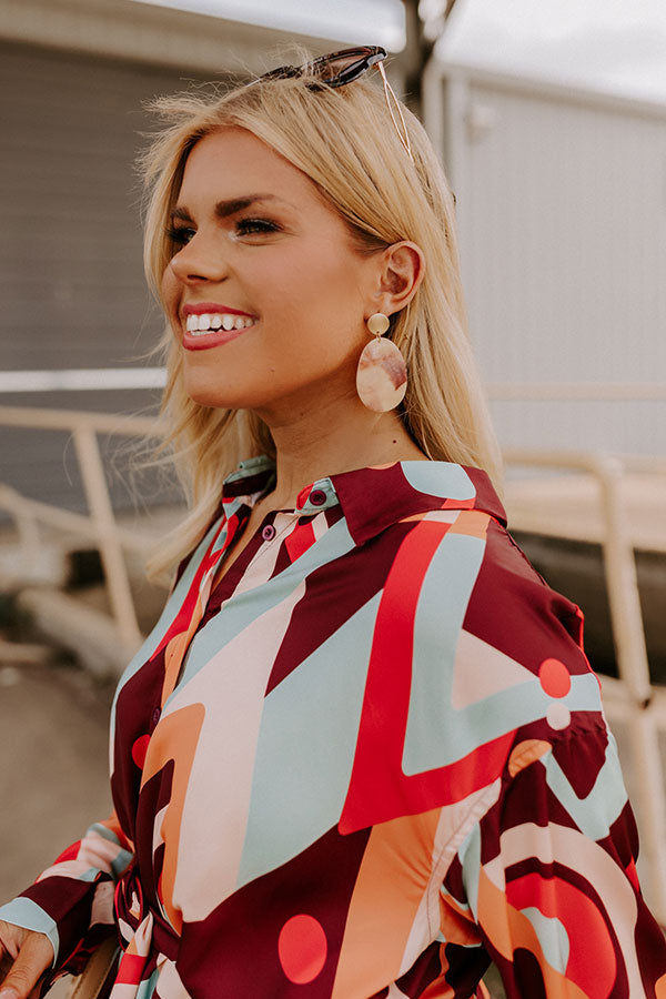 Enjoy The Daylight Earrings In Primrose Yellow Image - 2