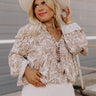 Enjoy The Daylight Babydoll Top In Beige Curves Image - 1