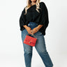Out For A Drive Shift Top In Black Curves Image - 1