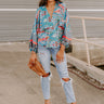 Stay Vibrant Satin Top Image - 1
