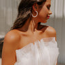 Lean Into Me Hoop Earrings Image - 1
