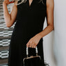 Simply Divine Feather Clutch In Black Image - 1