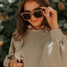 Throwing Shade Sunnies In Mocha Image - 1