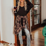 Lean Into Me Shift Top In Chestnut Image - 1