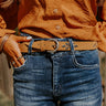 Just Pretend Faux Suede Belt Image - 1