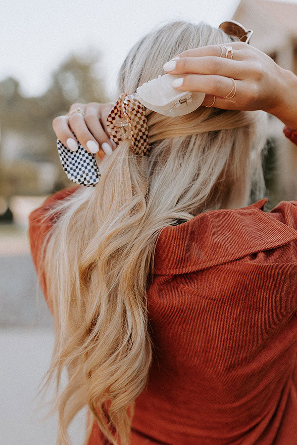 Down To Lounge Hair Claw Clip Set