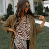 Coffee And Smiles Button Up Image - 1