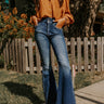 KanCan The Bonny High Waist Flare Image - 1