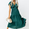 Calling Room Service Midi In Teal Image - 1