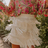 Country Road Faux Leather Skirt In White Image - 1
