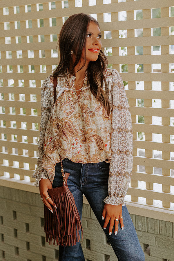 In Your Imagination Shift Top