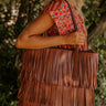 Point The Way Fringe Tote In Brown Image - 1