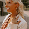 Kendra Scott Payton Open Frame Earrings in White Crystal Image - 1