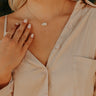 Kendra Scott Pearl Beaded Elisa Necklace in Ivory Mother Of Pearl Image - 1