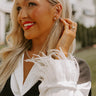 Kendra Scott Juliette Drop Earrings in White Crystal Image - 1