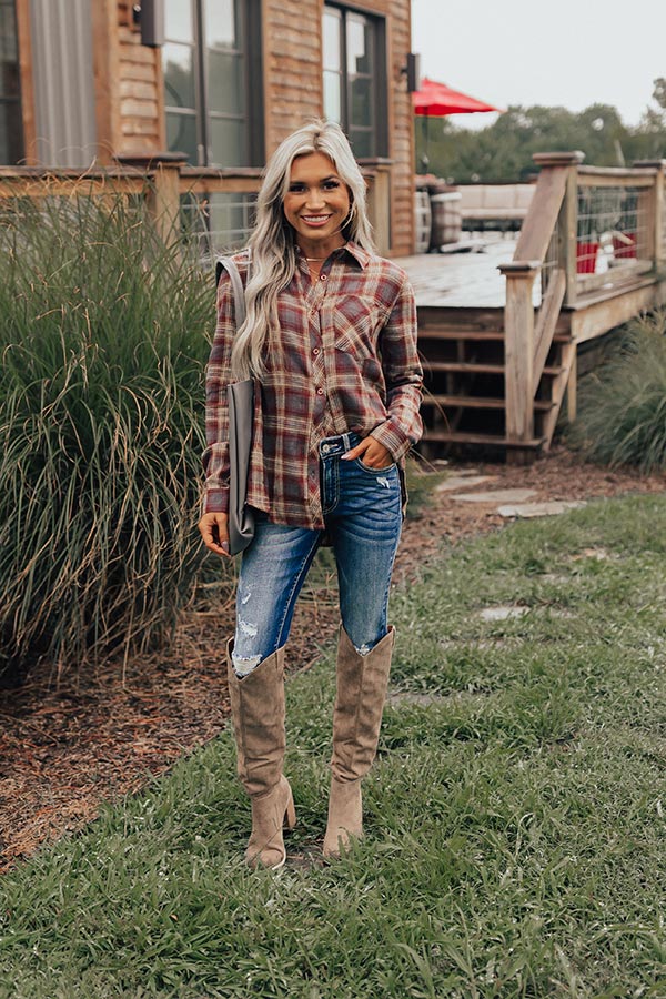 Driving Country Roads Flannel Image - 2