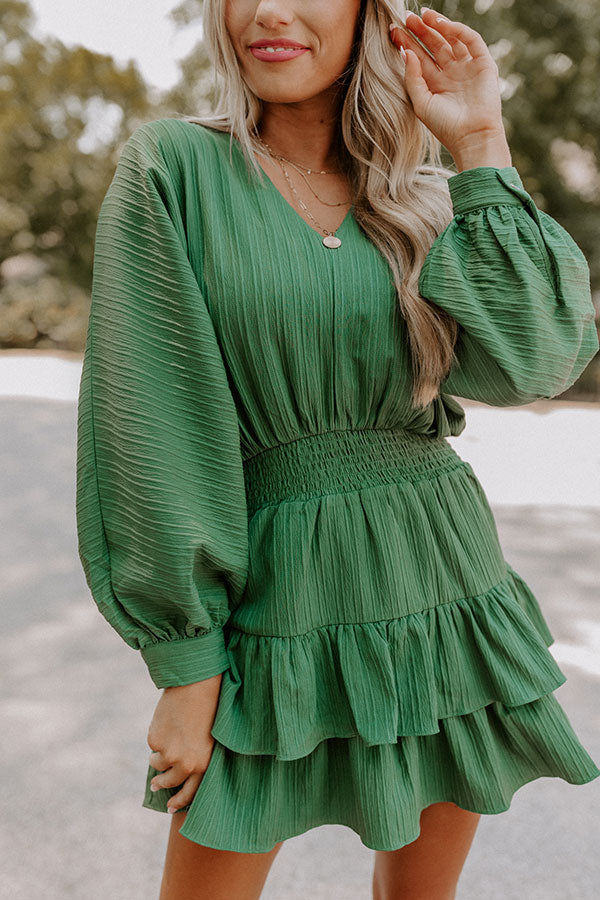 Slight Change Of Plans Dress In Green Image - 4