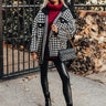 Fall In The City Houndstooth Jacket In Black Image - 1