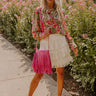 Dial It In Floral Top Image - 1
