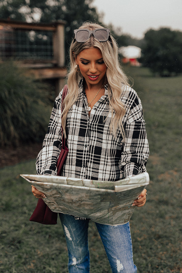 Cozy Memories Flannel In White
