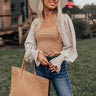 The Reesley Bodysuit In Khaki Image - 1