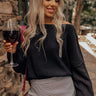 Sweet Match Knit Sweater In Black Image - 1