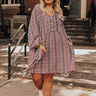 Maple Grove Shift Dress In Teal Curves Image - 1