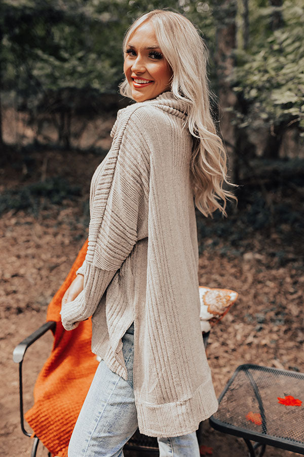 Cozy Weather Shift Sweater in Birch Image - 3