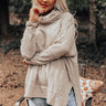 Cozy Weather Shift Sweater in Birch Image - 1