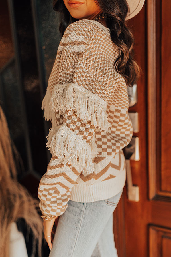 Cozy Weather Knit Sweater Image - 3