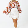 Daily Affirmation Satin Top Curves Image - 1
