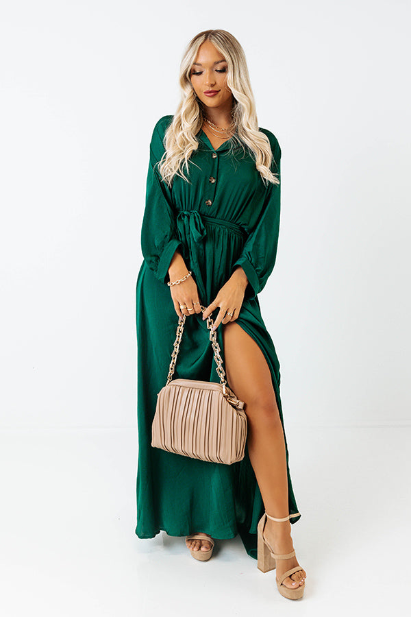 Energy Matched Maxi In Hunter Green Image - 1