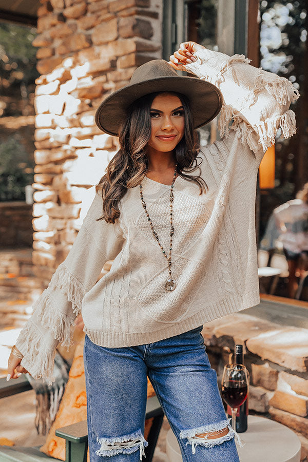 Positive Affirmation Knit Sweater