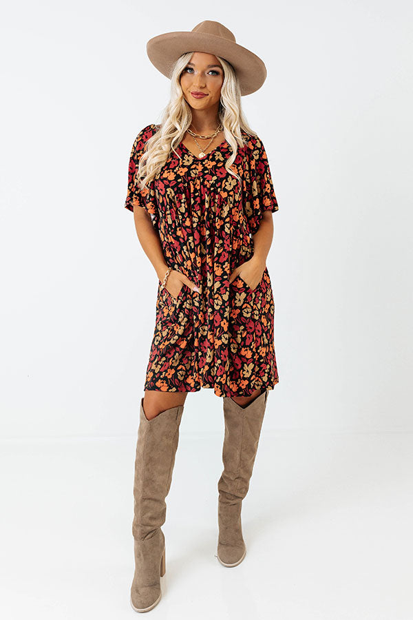 Highlight The Good Floral Babydoll Dress Image - 1