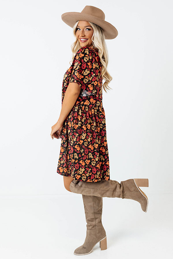 Highlight The Good Floral Babydoll Dress Image - 3