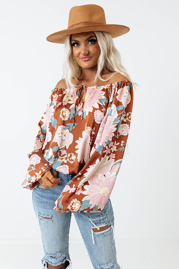 Daily Affirmation Satin Top Image - 1