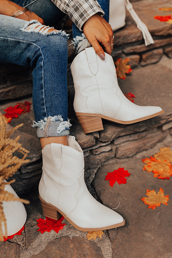 The Slater Faux Leather Cowboy Boot Image - 5