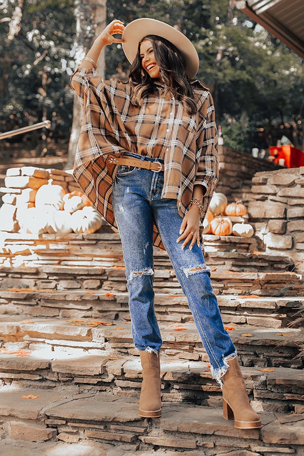 The Griffen High Waist Distressed Ankle Jean Image - 2