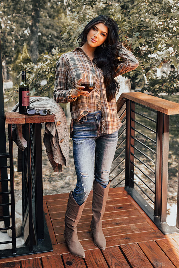 Autumn Sunshine Flannel In Olive Image - 2