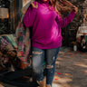 Lodge Getaway Tunic Sweater in Orchid Curves Image - 1