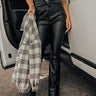 The Beebee High Waist Faux Leather Pants Image - 1