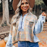 Always On My Mind Plaid Top Image - 1