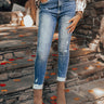 Risen The Anastasia High Waist Ankle Skinny Image - 1